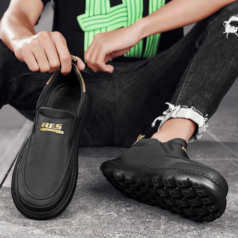 Men Loafers Slip-on Casual Shoes for Men Comfortable Walking Sneakers Luxury Brand Mens Business Shoes Driving Footwear W250716