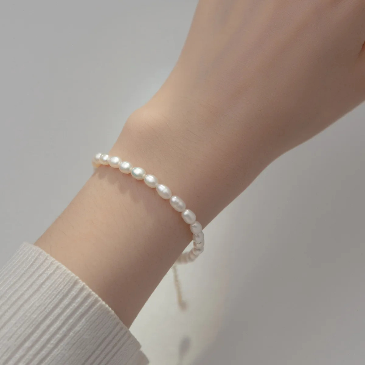16cm-20cm Silver Bracelet For Women Pearl Bracelet Silver 925 Jewelry Fashion Chain Bracelets Female Girls Minimalist Elegant 250712