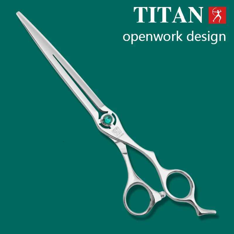 7.0 7.5 inch professional grooming scissors TITAN pet tools dog cutting machine pet grooming scissors W250716
