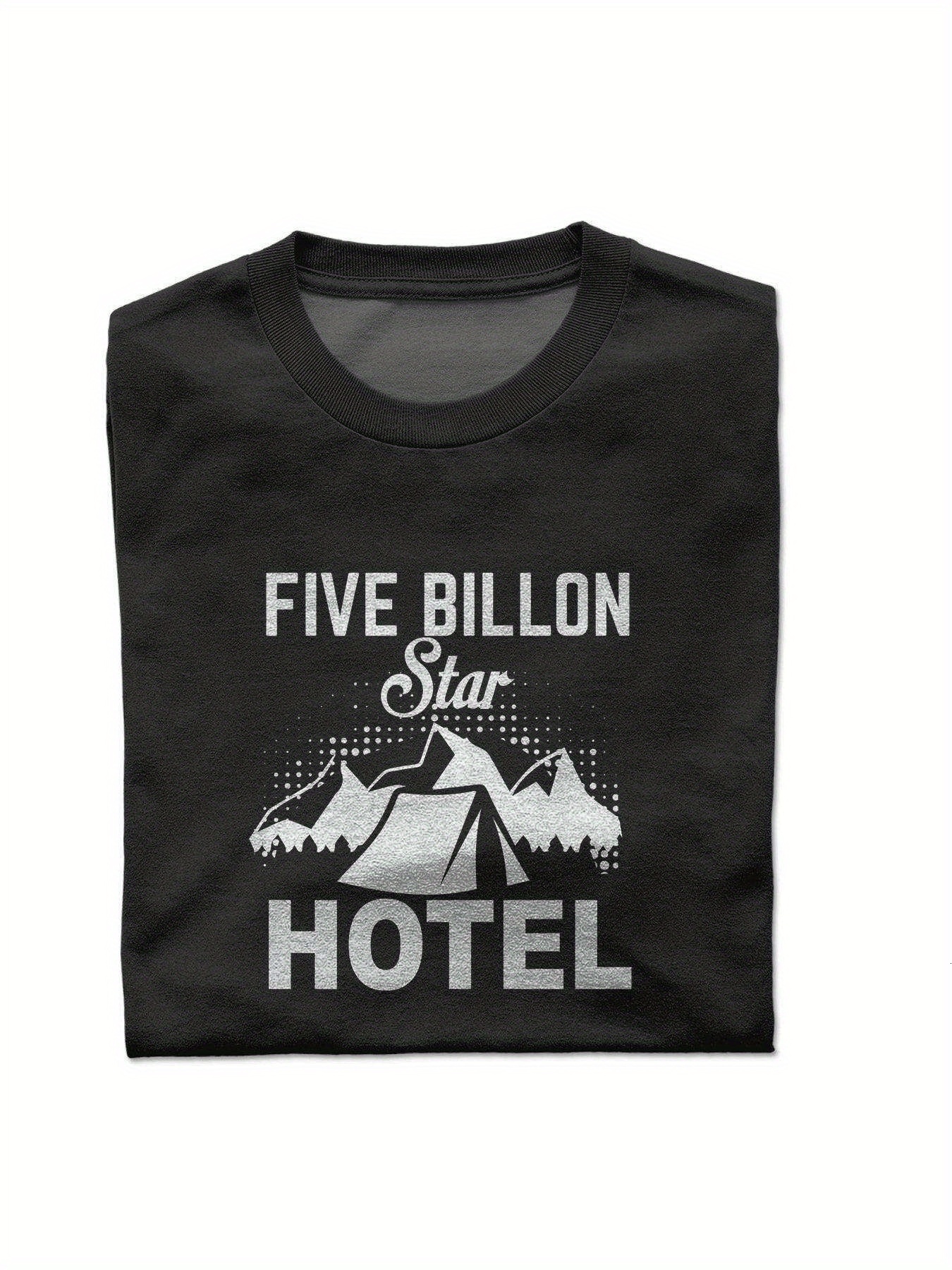 VogueEpoch text White 180g S-3XL Adult Cotton black Round collar Star Short sleeve T Shirts Men Wed 0c