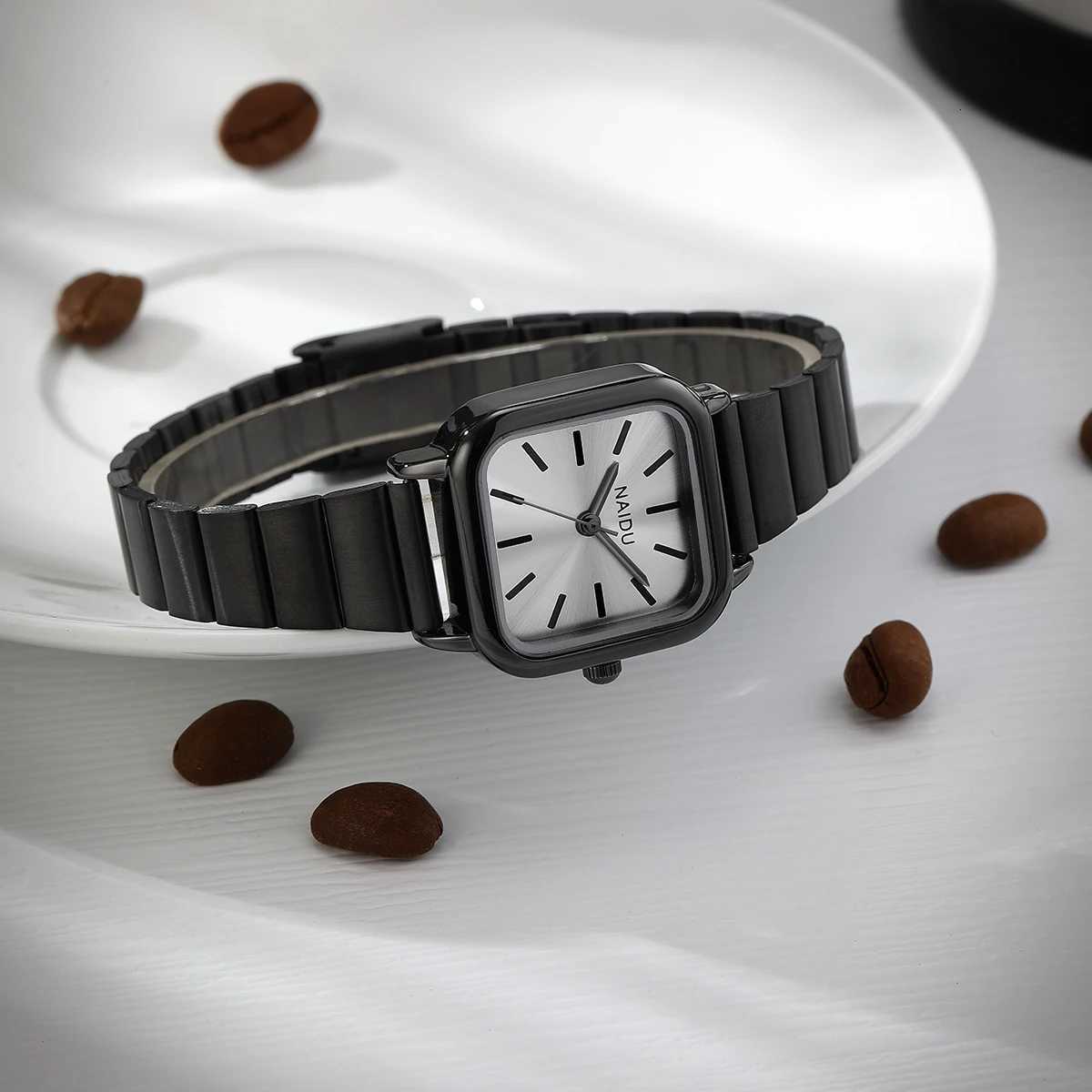 Black Casual Versatile Person Black Quartz Y250715