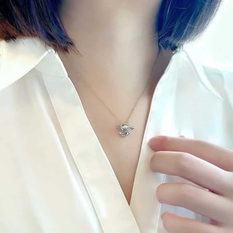 Sanrio Cinnamoroll Necklace 925 Silver Pendant Cartoon Light Luxury High-appearance Exquisite Versatile Jewelry Collarbone Chain w250716