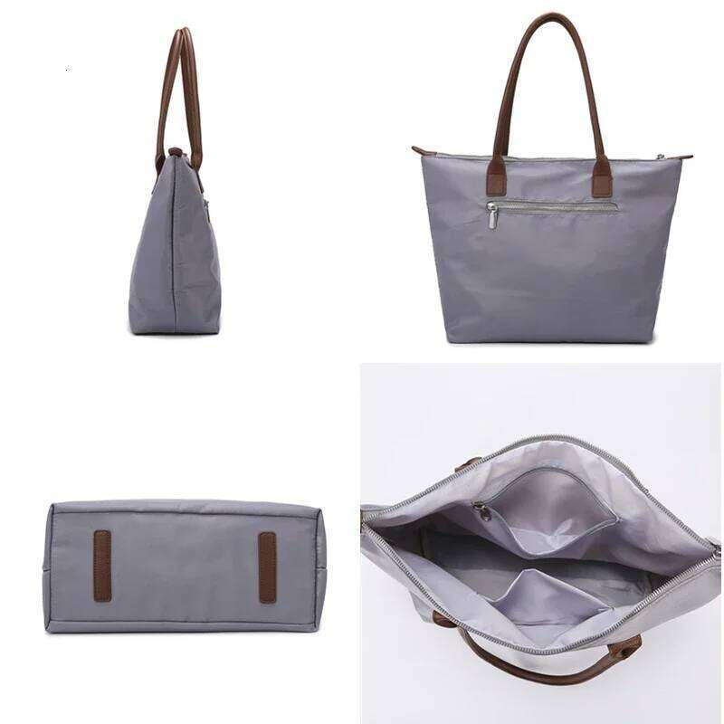 Large Capacity Canvas Tote Oxford Fashion Handbag New Women's Simple Shoulder Bag Female Waterproof Shopping Bags