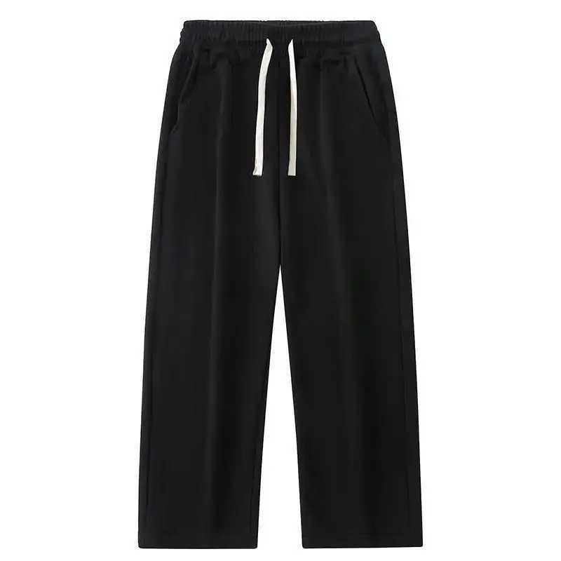 Mens New Arrival Loose Fit Long Pants for Spring Autumn and Summer Wide Leg Sweatpants Casual Straight Leg Trendy Joggers y250716