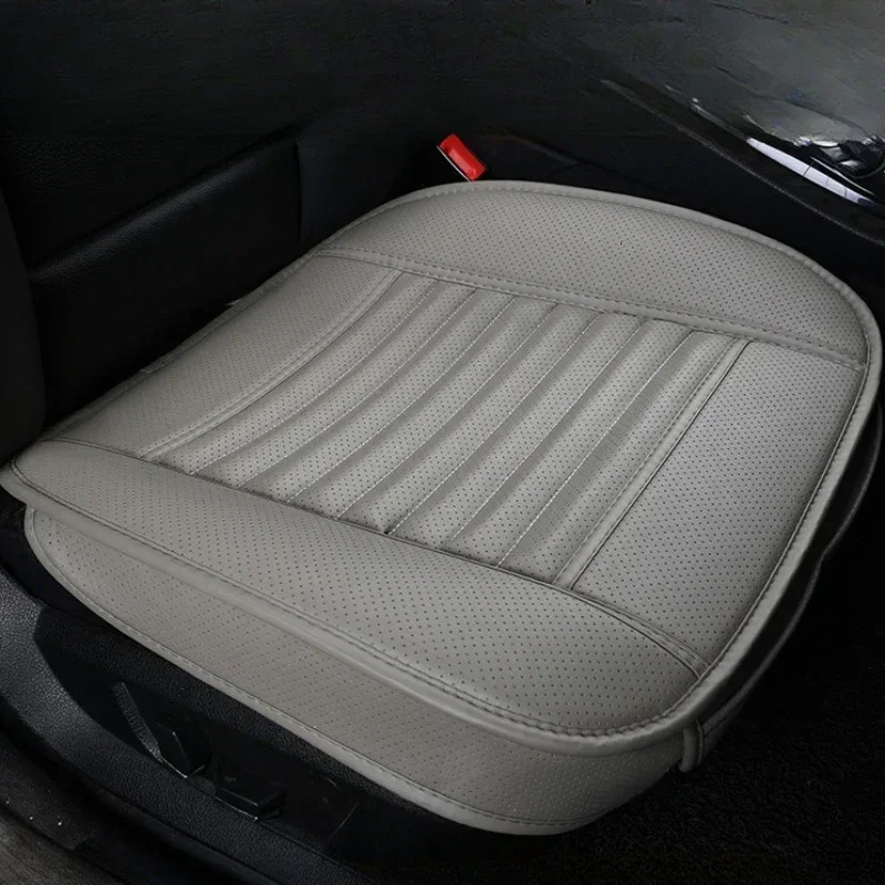 Universal Car Seat Cover Breathable PU Leather Pad Mat For Auto Chair Cushion Car Front Seat Cover Four Seasons Anti Slip Mat 250715