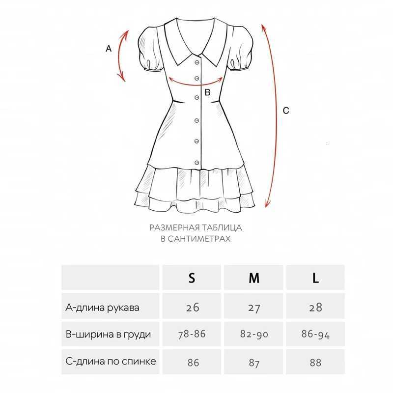 Turnova Print Puff Sleeves Ruffled Dress Womens V-Neck High Waist Pearl Buttons Mini Dress Female Casual Vacation Fashion Dress R250716
