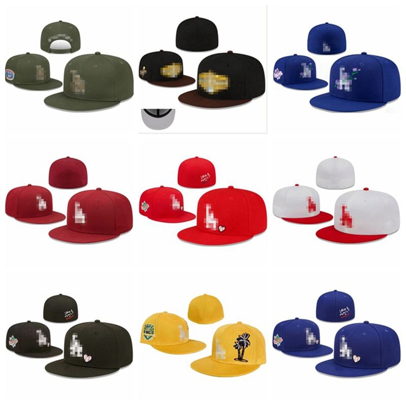Wholesale LA letter Baseball caps men women Hip Hop Cap Garras Casquette Bone Swag Full Closed Fitted Hats