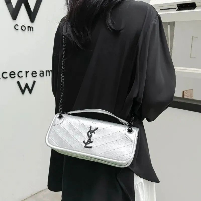 2025 Designer Bag Crossbody Bag Shoulder Bag Purse Fashion Hundred Banquet Bag High Quality Leather Tramp Bag Multicolor Buckle Crescent Bag