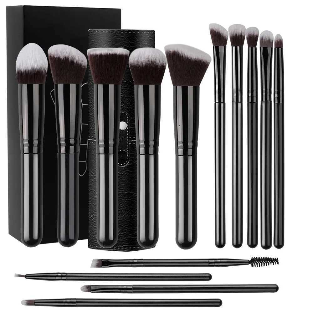 14PCS Makeup Brushes Set Soft Fluffy Foundation Blush Powder Eyeshadow Blending Female Cosmetics Beauty Tool Christmas Gift XJ2500716