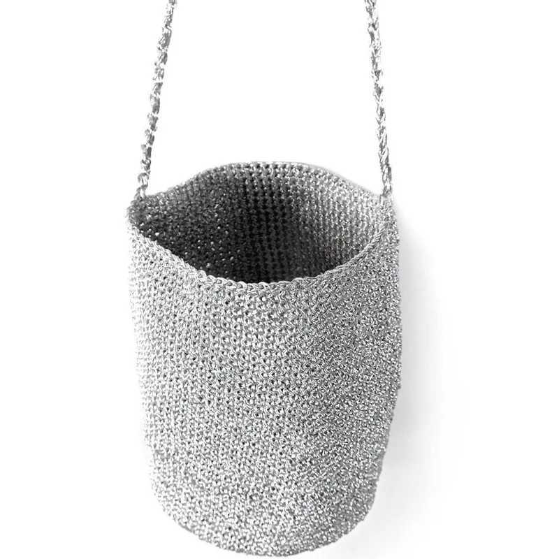 2025 Hand-woven Hand-Headed Bucket Bag Large Capacity Design Casual Beach One-Shoulder Armpit Bag