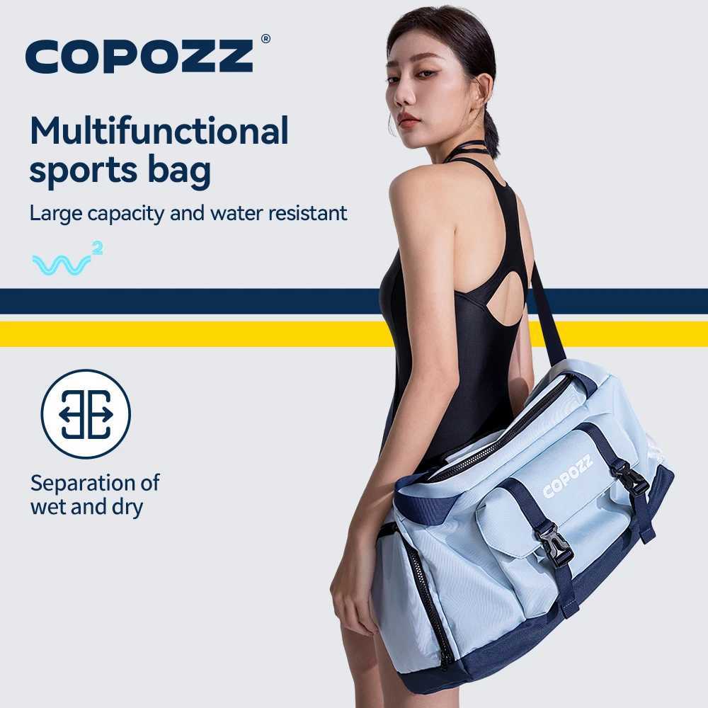 COPOZZ New Swimming Bag High-capacity Travel Yoga Large Men Women Professional Fitness Underarm Cross-body Handbags