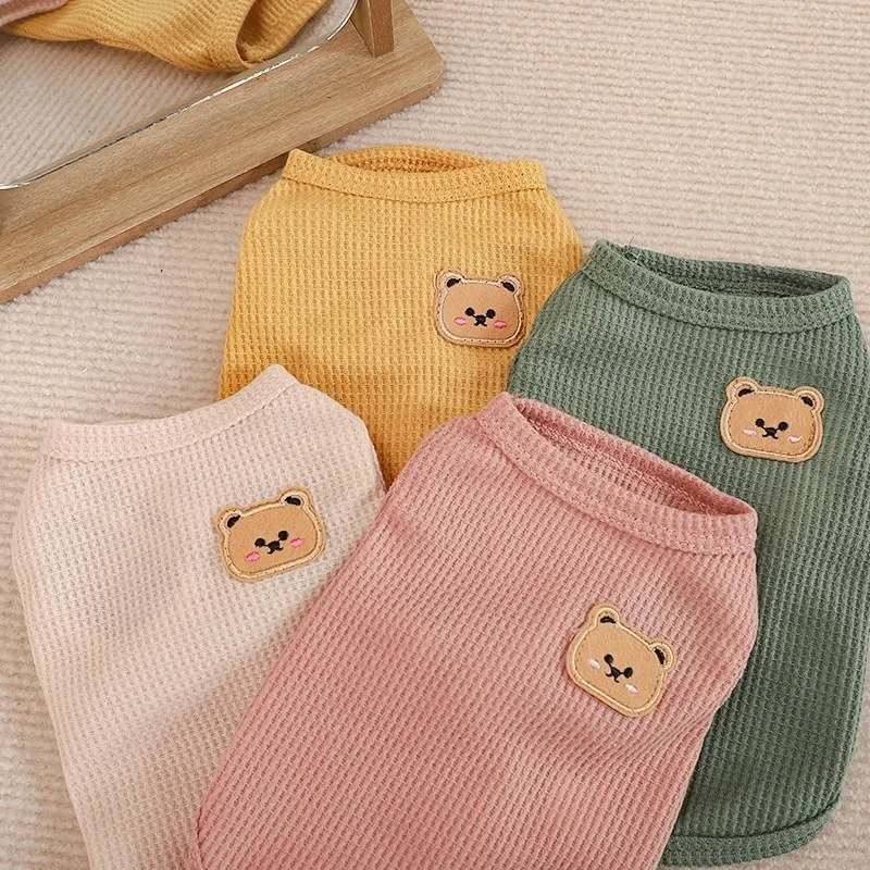 Summer Cool Dog Clothes Dogs Pet Vest For Puppy Breathable Tshirt Costume Bulldog Outdoor Pets Clothing 250711