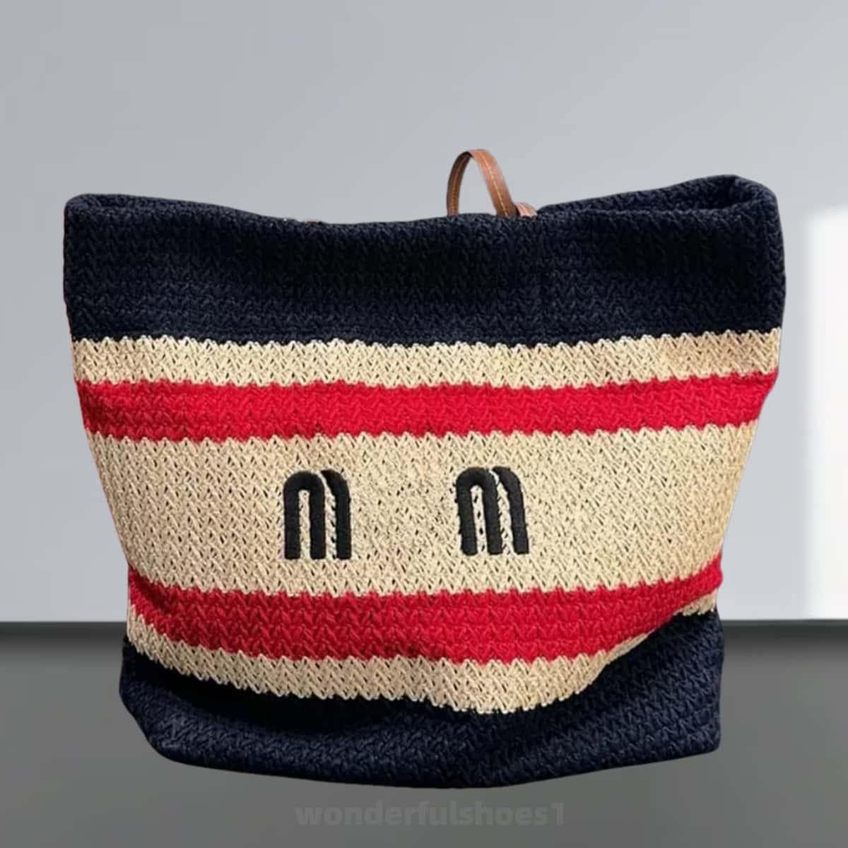 Designer Fashion Beach Bags Totes Handbags Shopping Straw Shoulder Crossbody Summer Seaside Vacation Woven Woman Bag 01