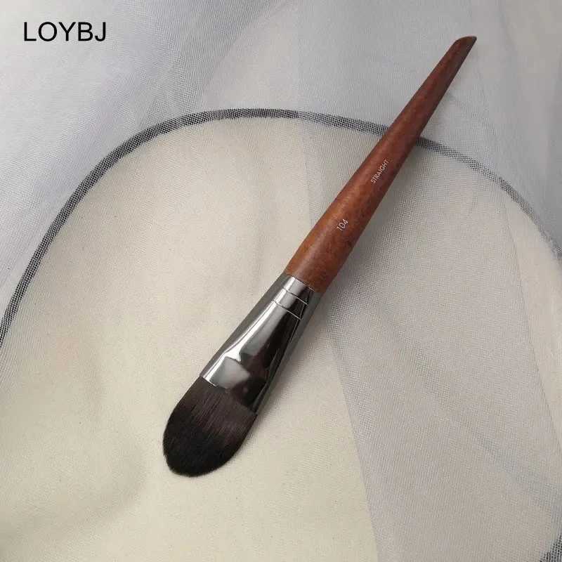 LOYBJ Professional Foundation Brush Cosmetics Flat Makeup Brushes Liquid Foundation Powder Concealer Contour Makeup Beauty Tool XJ2500716