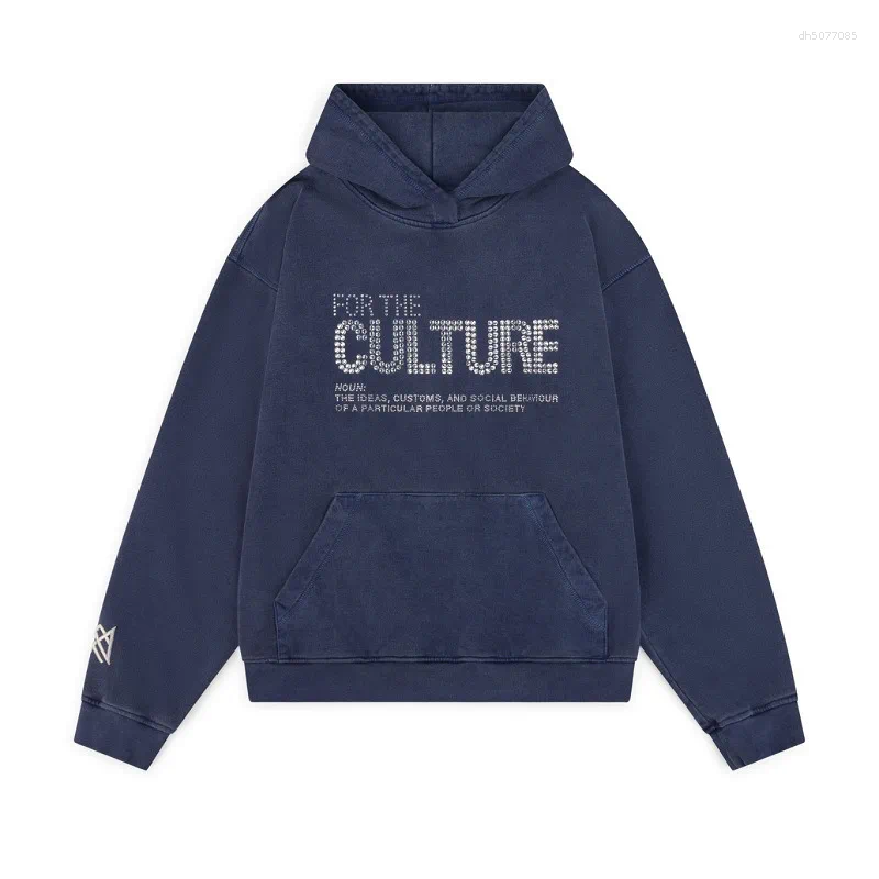 Men's Hoodies Hoodie Retro Men Women Harajuku Gothic Cartoon Letter Embroidery Oversized Sweatshirt Fashion Casual Top