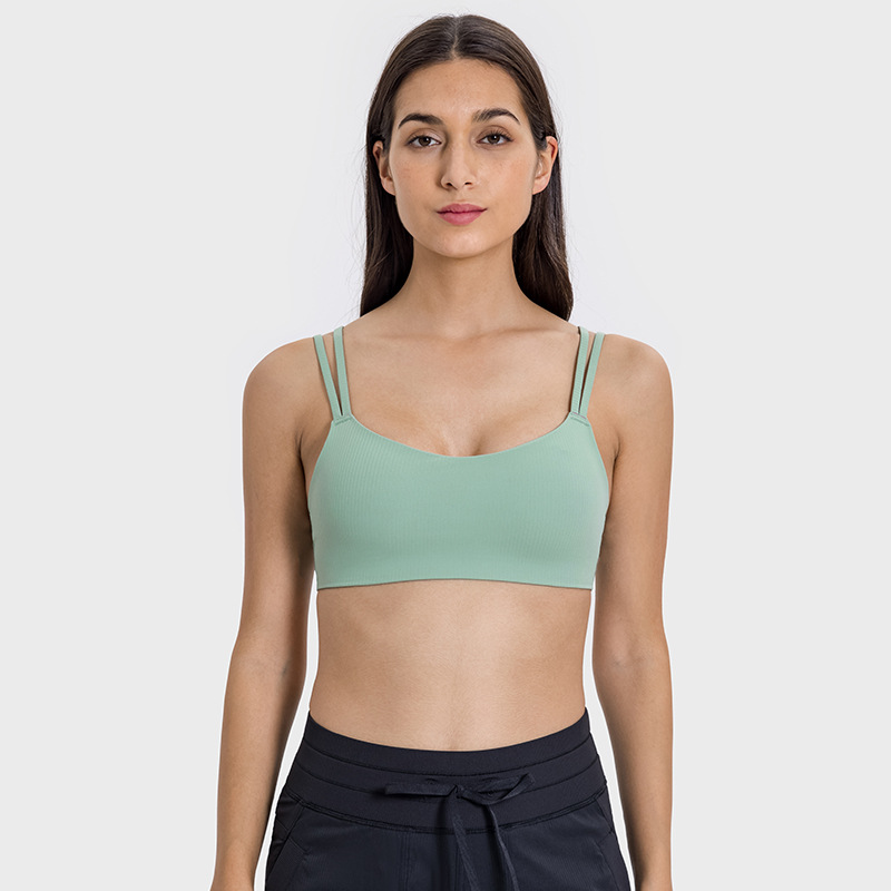 Integrated Comfortable Fitness Sports Vest Women Bra Beautiful Back Yoga Underwear