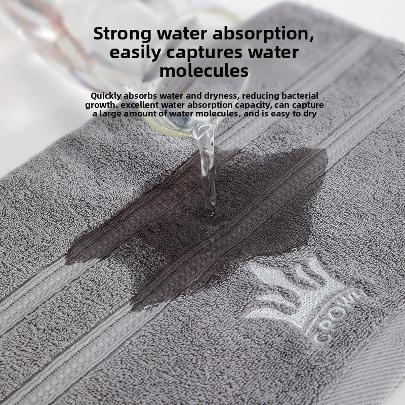 6 packs of high-grade pure cotton towel water-absorbing thickened soft towels embroidery household pure cotton face towels wholesale