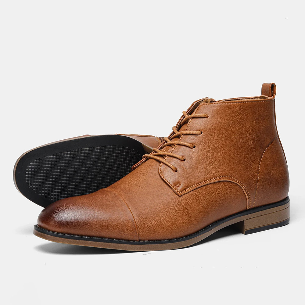 American style mens boots Fashion Comfortable Mens Ankle Boots 250715