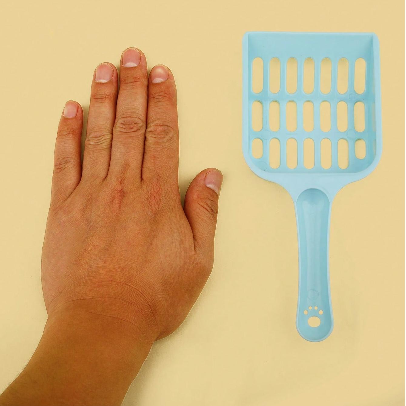 Plastic Miniature Sifter for Efficient Kitty Litter Management