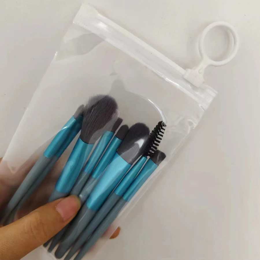 8Pcs Portable Makeup Brush Set Soft Makeup Concealer Brush Blush Loose Powder Brush Eye Shadow Foundation Brush Beauty Tools XJ2500716