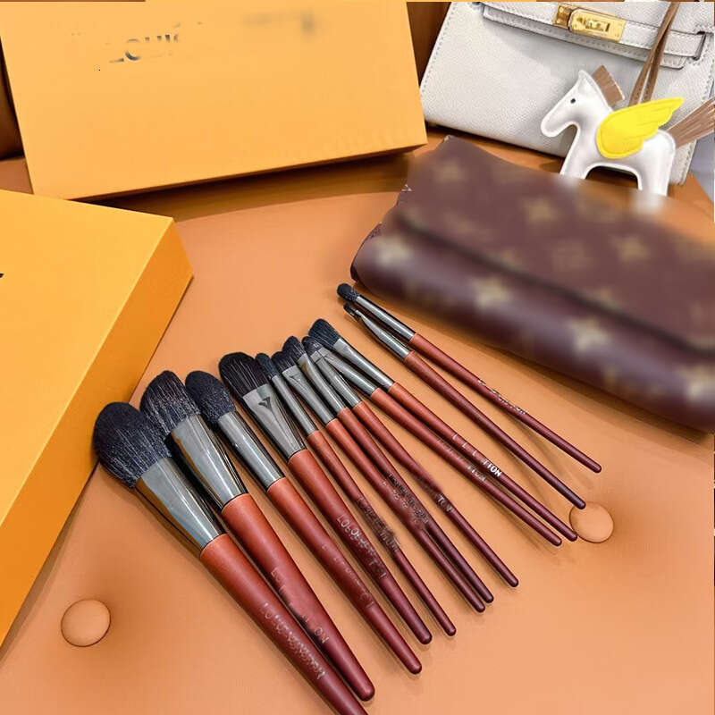 12-Piece Makeup Eyeshadow Blush Powder Concealer Highlighter Brush Beginner Female Full Set Brushes 255