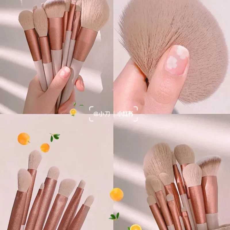 Soft Fluffy Makeup Brushes Set for Cosmetics Foundation Blush Powder Eyeshadow Kabuki Blending Makeup Brush Beauty Tool XJ2500716