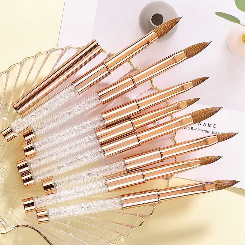 1/5 PCS Nail Brush for Manicure Art Brush Acrylic Nail Salon Brush Gadgets Nail Supplies for Professionals ZJS01 XJ2500716
