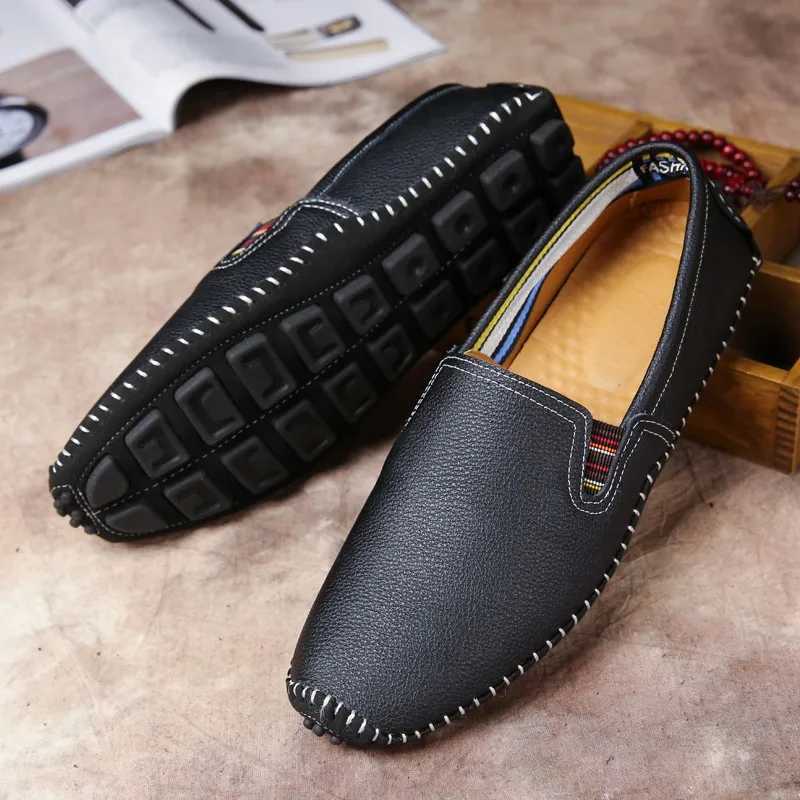 Fashion Men Shoes Comfortable Mocassin Men Luxury Brand Classic Loafers Men New Arrival Mens Dress Shoes Plus Size W250716