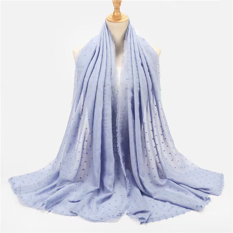 T1229 New cotton and linen scarf sunscreen shawl literary series scarf