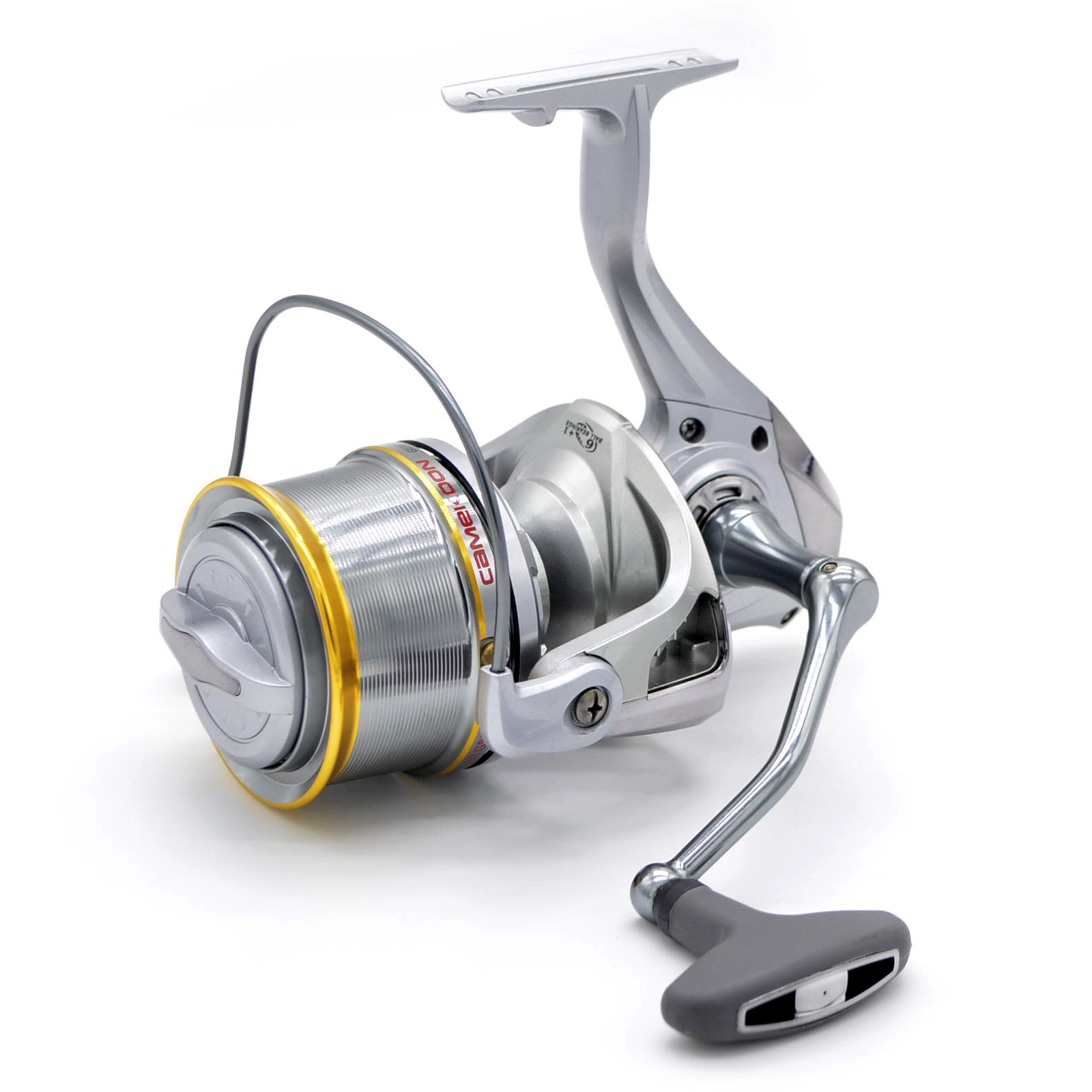 Camekoon 8000 10000 Series Long Casting Spinning Reel 4.1:1 Gear Ratio 6+1 Bearings 22 LBs Max Drag High Capacity for Surfcasting Fishing
