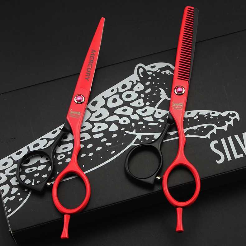 5.5 6.0 Inch Hair Scissors Professional High Quality Cutting Thinning Set Hairdressing Scissors Barber Tool Shears Salon W250716