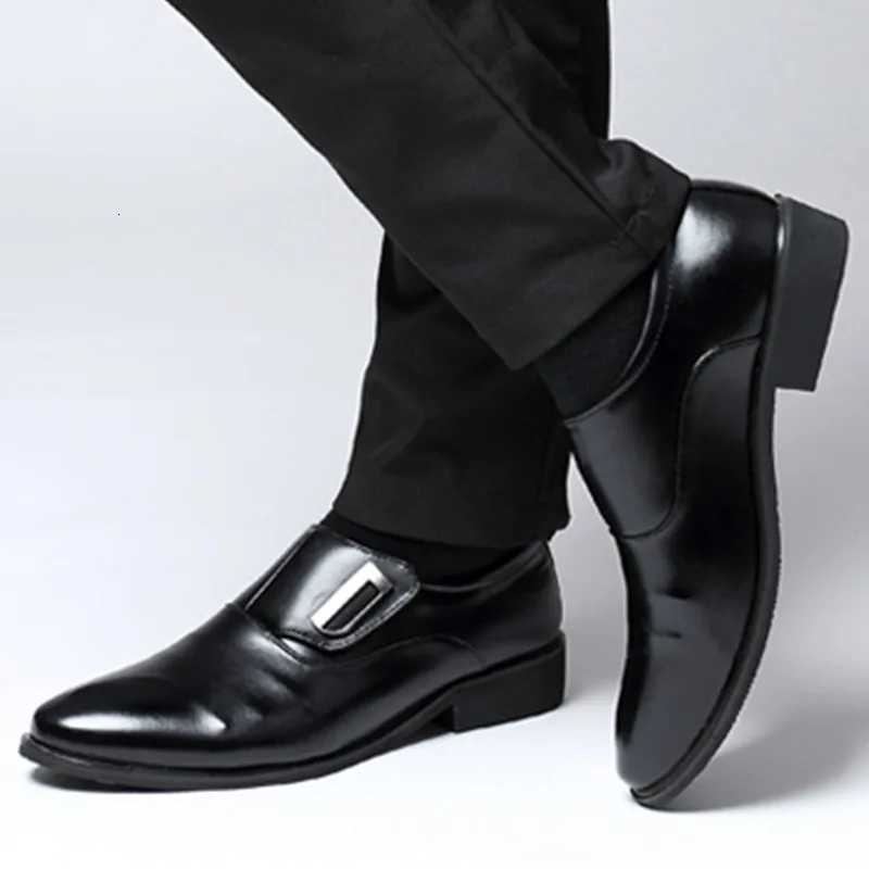 0xford Shoes For Men Dress Shoes Men Formal Shoes Pointed Toe Business Wedding Shoes 2021 New Y250715