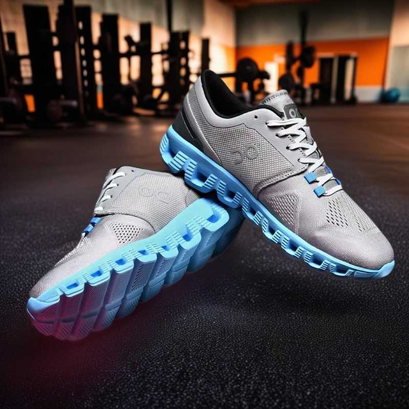 EVA Sole Cushioned New Generation Comprehensive Men Running Shoes Breathable Comfy Flick Non-Slip Sports Shoes Mens Trainers XJ250715