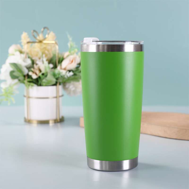 2025 NEW CIVAGO 20oz with Lid Stainless Steel Vacuum Insulated Water Coffee Tumbler Double Wall Powder Coated Spill-Proof Travel Beer Mug Thermal Cup 