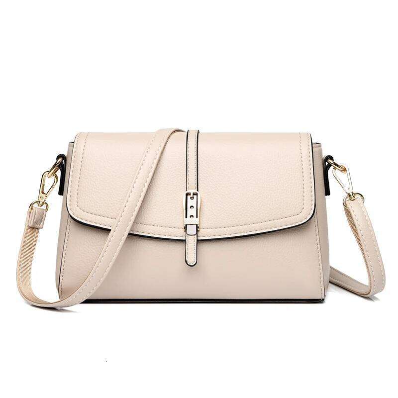 High Quality Soft Leather Handbag Women Purses Female Designer Brand Ladies Shoulder Crossbody Bag 2023 Sac A Main