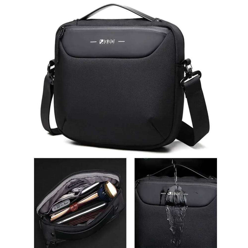 Anti-theft Multifunction USB Shoulder Waterproof Travel Messenger Crossbody Sling Bag Pack For Male Women Female