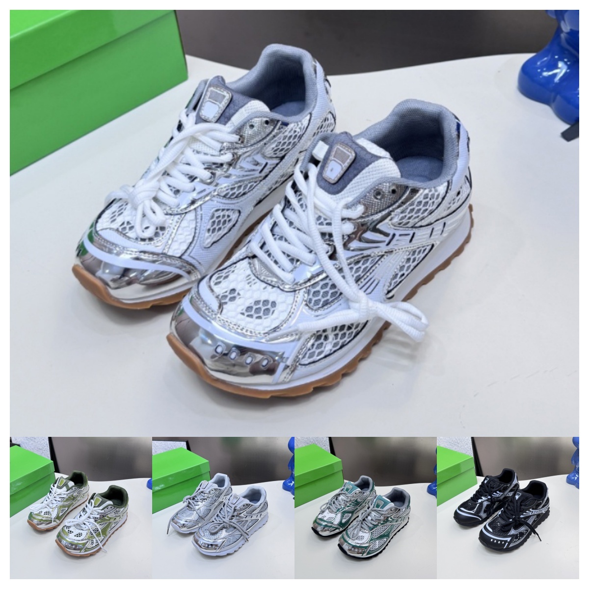 Men designer shoes mesh sneakers women trainers low top outdoor sports high quality comfortable breathable versatile training running shoe eu 35-48