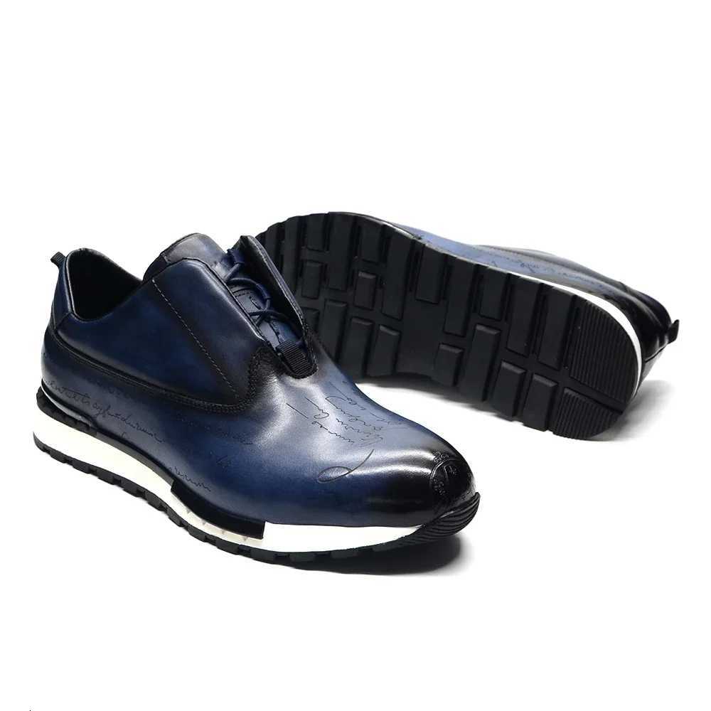 Classic Brand Designer Business Casual Sneaker Shoes for Men Genuine Leather Lace-up Basic Outdoor Footwear Daily Flat Oxfords W250716