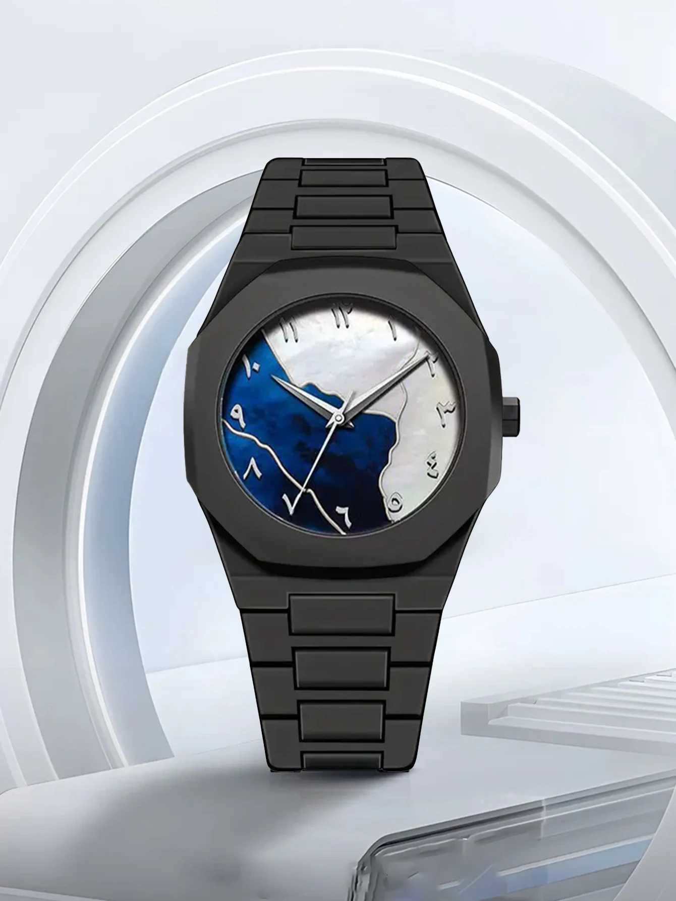 LUCKYNew high-end mens trend iti art quartz watch Y250715