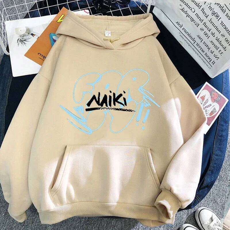 Nicki Nicole FORTY Fans Print Letter Hoodie Trend Pullover Creative Design Clothes Unisex High Street Autumn Winter Sweatshirts