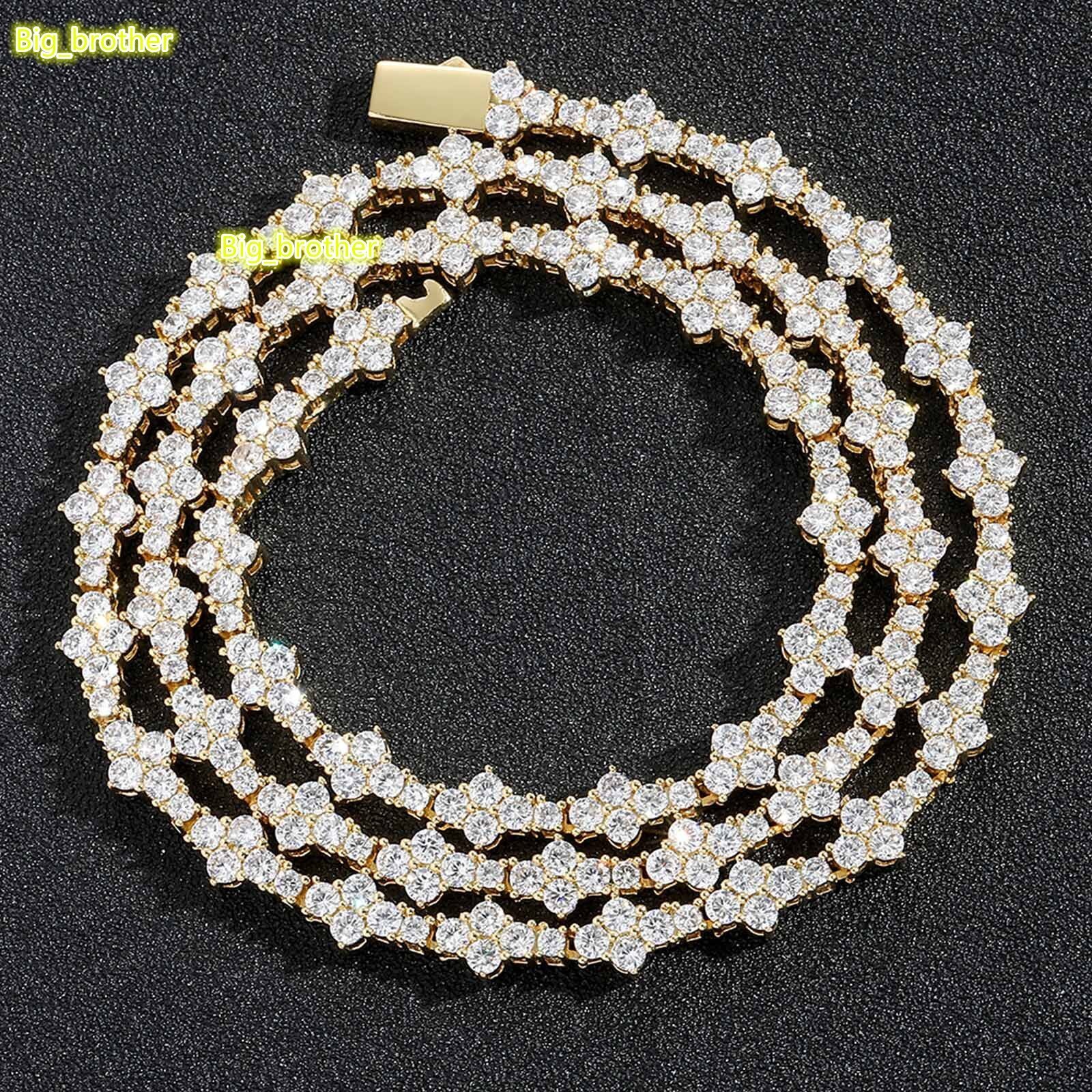 Bling Jewelry Womens 3MM Brass Cubic Zircon Tennis Chain Necklace Gold Plated 3MM CZ Necklace Heart Shape Christian Religious