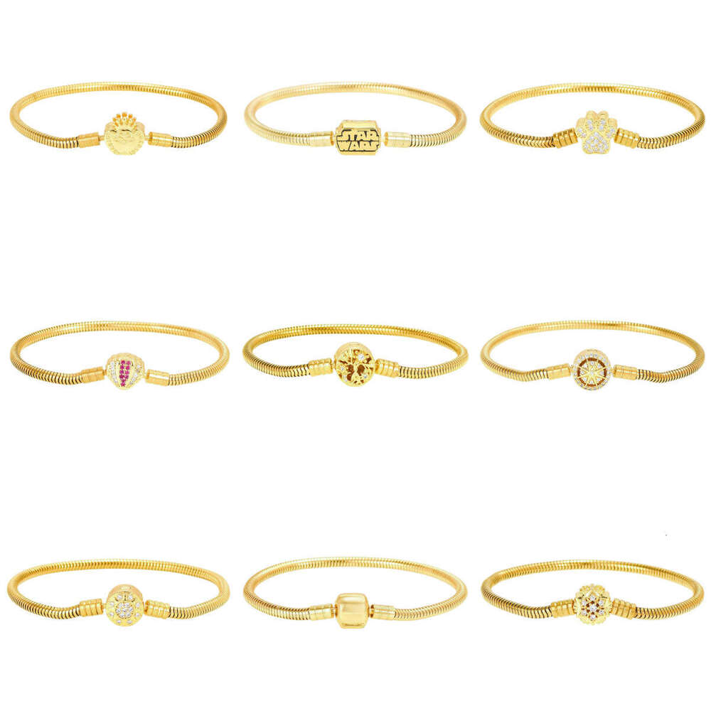 Pan's Handmade Bracelet Accessories Pendant Beads Versatile Simple High-End Feel DIY Basic Chain A04