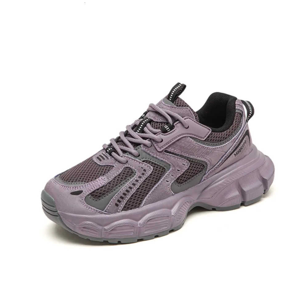 Sports Dad Shoes Womens Spring and Summer New Versatile Student Version of The Thick Sole To Increase Height and Light Running M250716 - view 5