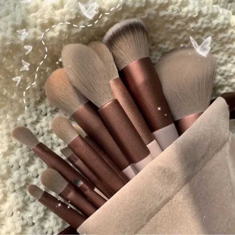 Soft Fluffy Makeup Brushes Set for Cosmetics Foundation Blush Powder Eyeshadow Kabuki Blending Makeup Brush Beauty Tool XJ2500716
