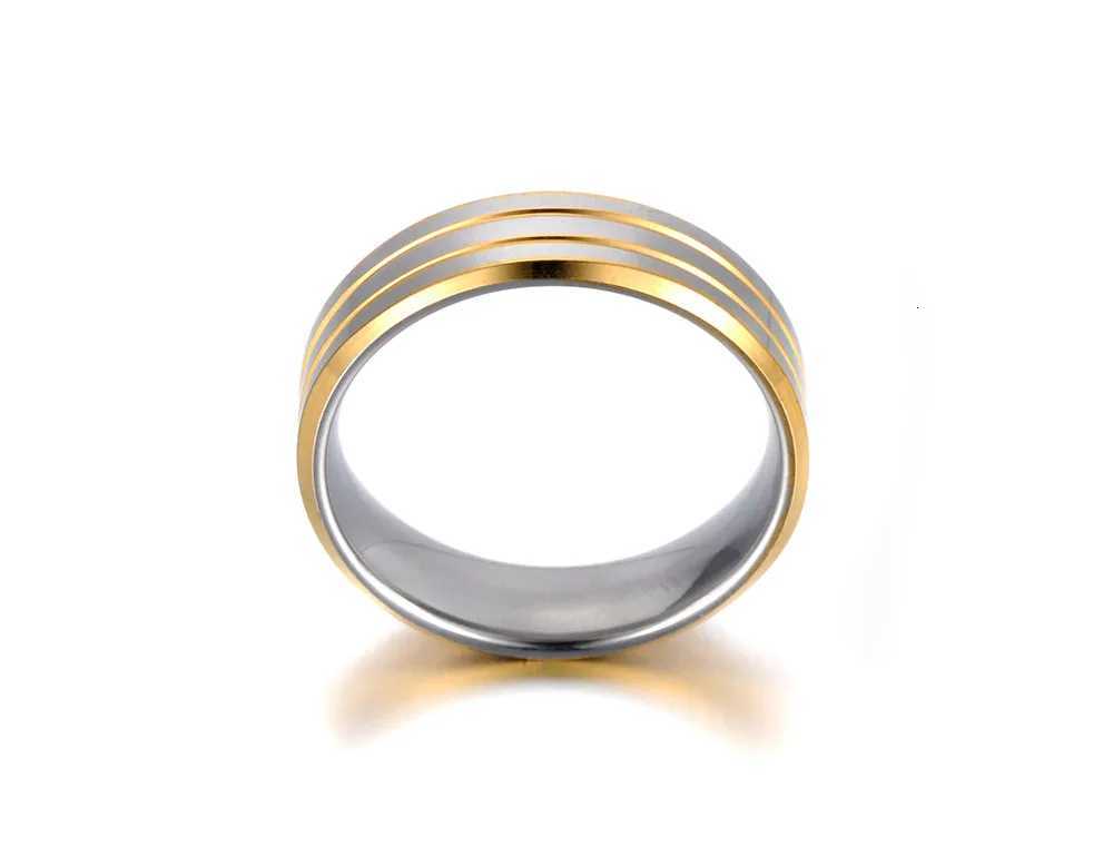 Lokaer Fashion Neo-Gothic Gold Color Stainless Steel Rings For Women Men Hiphop/Rock Party Ring Jewelry Anneau R19045 S250716
