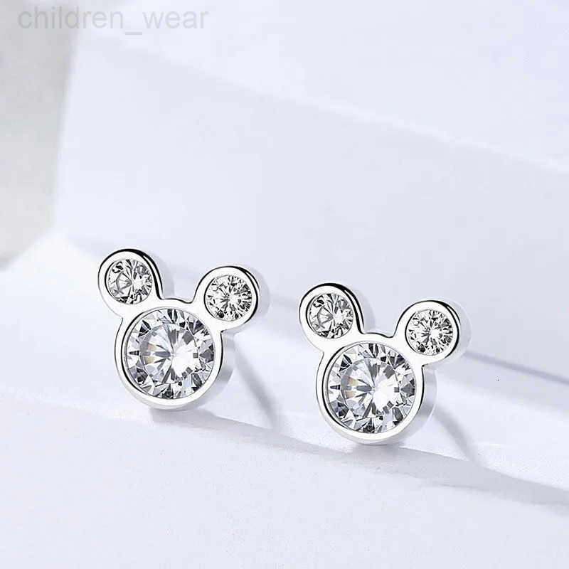 Disney 925 Sterling Silver Earrings High Quality for Women Fashion Jewelry Wedding Engagement Party Gifts W20250716