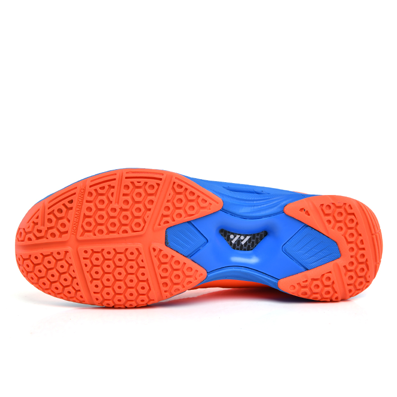 Special badminton shoes; Men's sports shoes for ultra-light training ; Anti-skid and shock-absorbing net surface breath sports shoes.