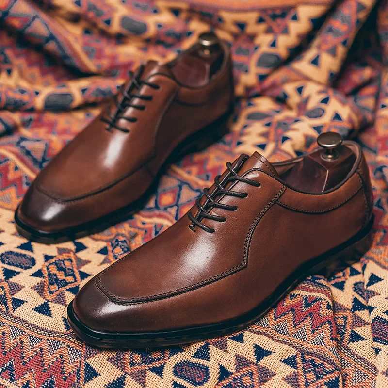 Mens Casual Shoes Retro Zipper Mens Formal Shoes Office Business High Quality Mens Party Wedding Casual Shoes W250716