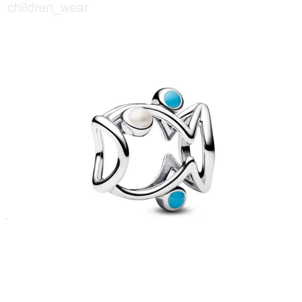 Disney 2025 New 925 Silver Fish Boat Bead Butterfly Pendant Suitable for European Original Bracelet DIY Accessories Exquisite Jewelry W20250716