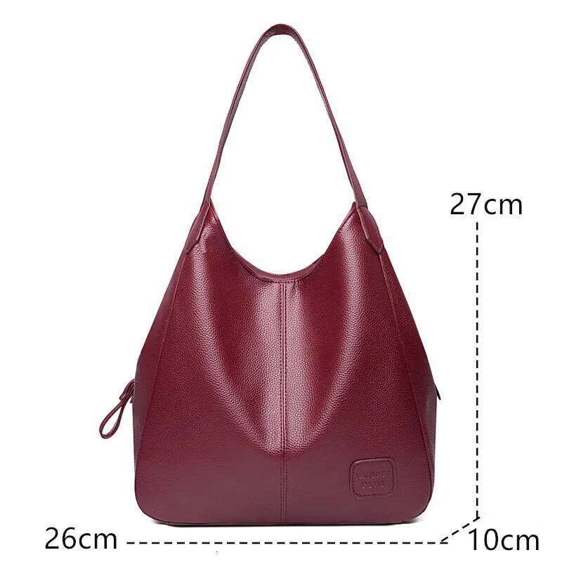 2023 Shoulder Crossbody Bags For Women Designer Soft PU Leather Women's Handbags Large Capacity Female Messenger Tote Sac